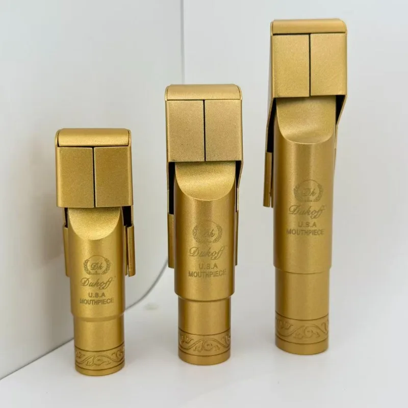 

Golden Metal Slide Mouthpiece for Wind Instruments, Brand - Duhof, Made in USA, High - Quality Musical Accessory