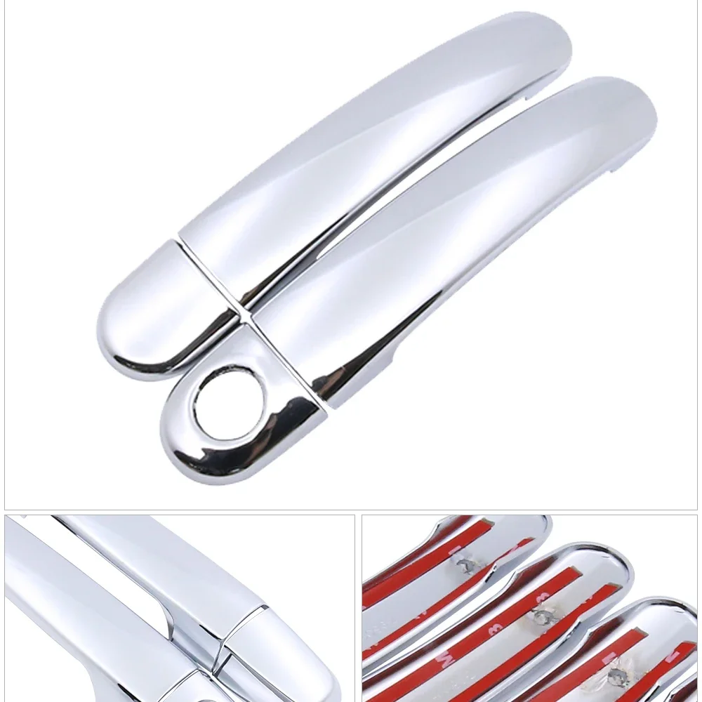 Chrome Door Handle Cover E for Skoda Roomster 5J 2006 2007 2008 2009 2010 2011 2012 2013 2014 2015 xterior Trim Car Accessories