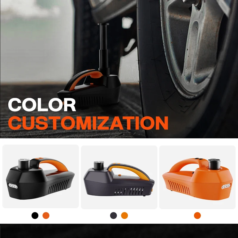 Conpex 4in 1 12volt Car Jack Motor Car Quick Jack Hydraulic 550mm High Car Support Jack Stand Emergency Repair Tool