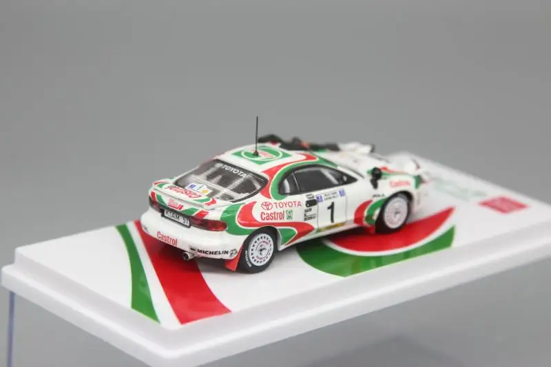 PopRace 1:64 Car Model 1993 WR~C Rally Celica ST185 Toy~ota Car Model