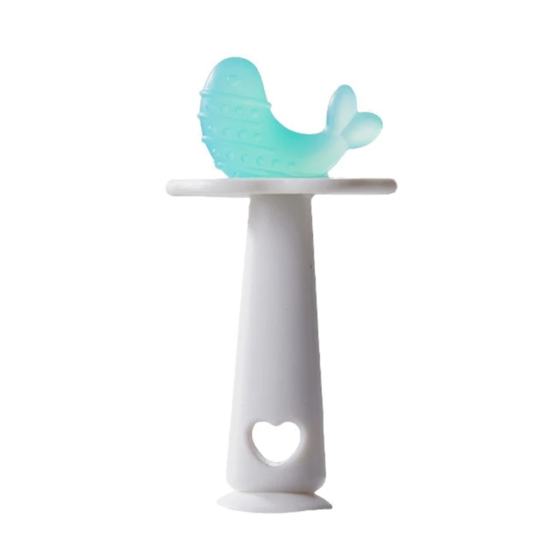 Baby Teether for Soothe Cute Soft Silicone Teething Toy Early Learning Chewing Toy for Toddlers Teething  ReliefShower Gift