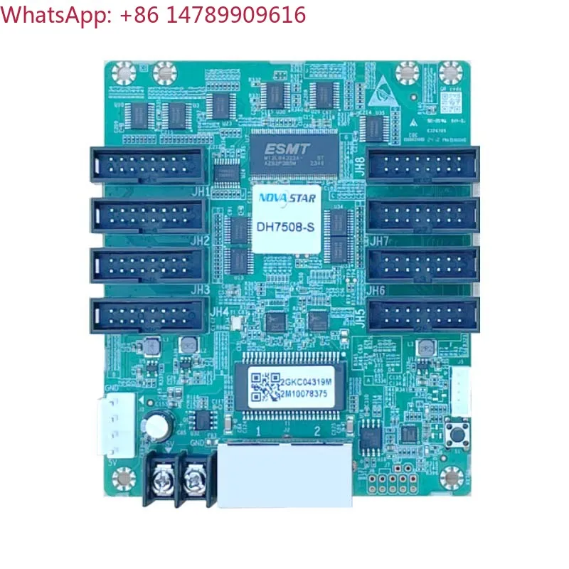 LEDDisplay Receiving Card Novastar DH7508-S Full Colour HUB75 RGB SMD Panel Video Wall Digital Signage Control Card