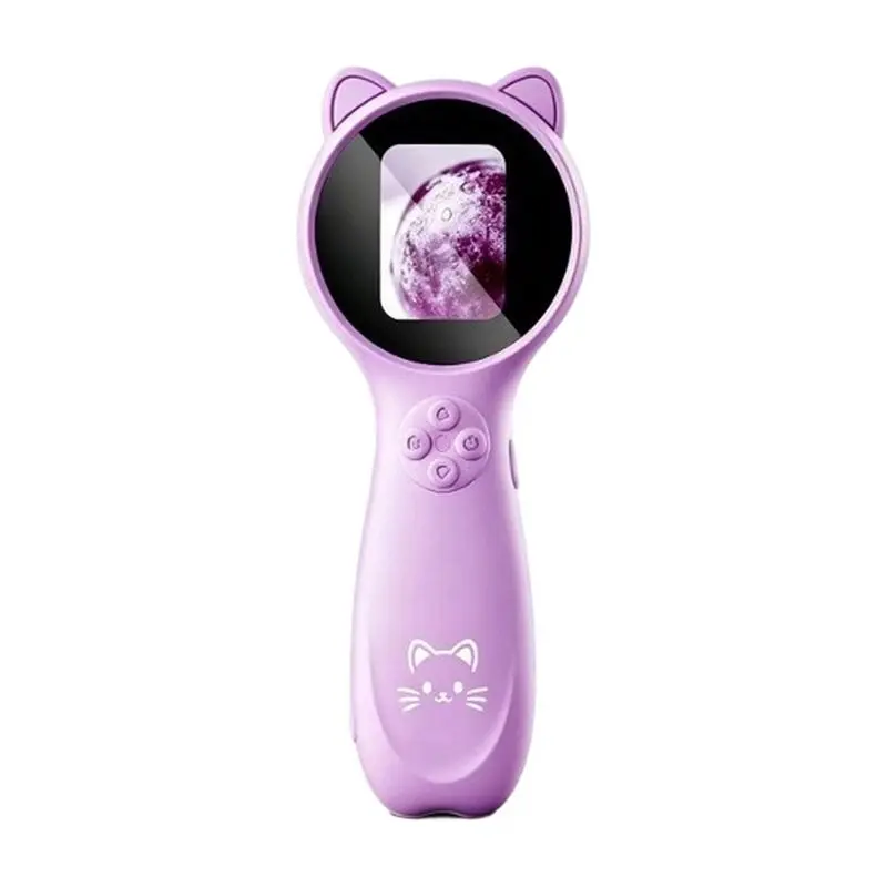 ABDJ-Pocket Microscope Kids 500X Science Kids Handheld Microscope Mini Handheld Microscope Children Educational
