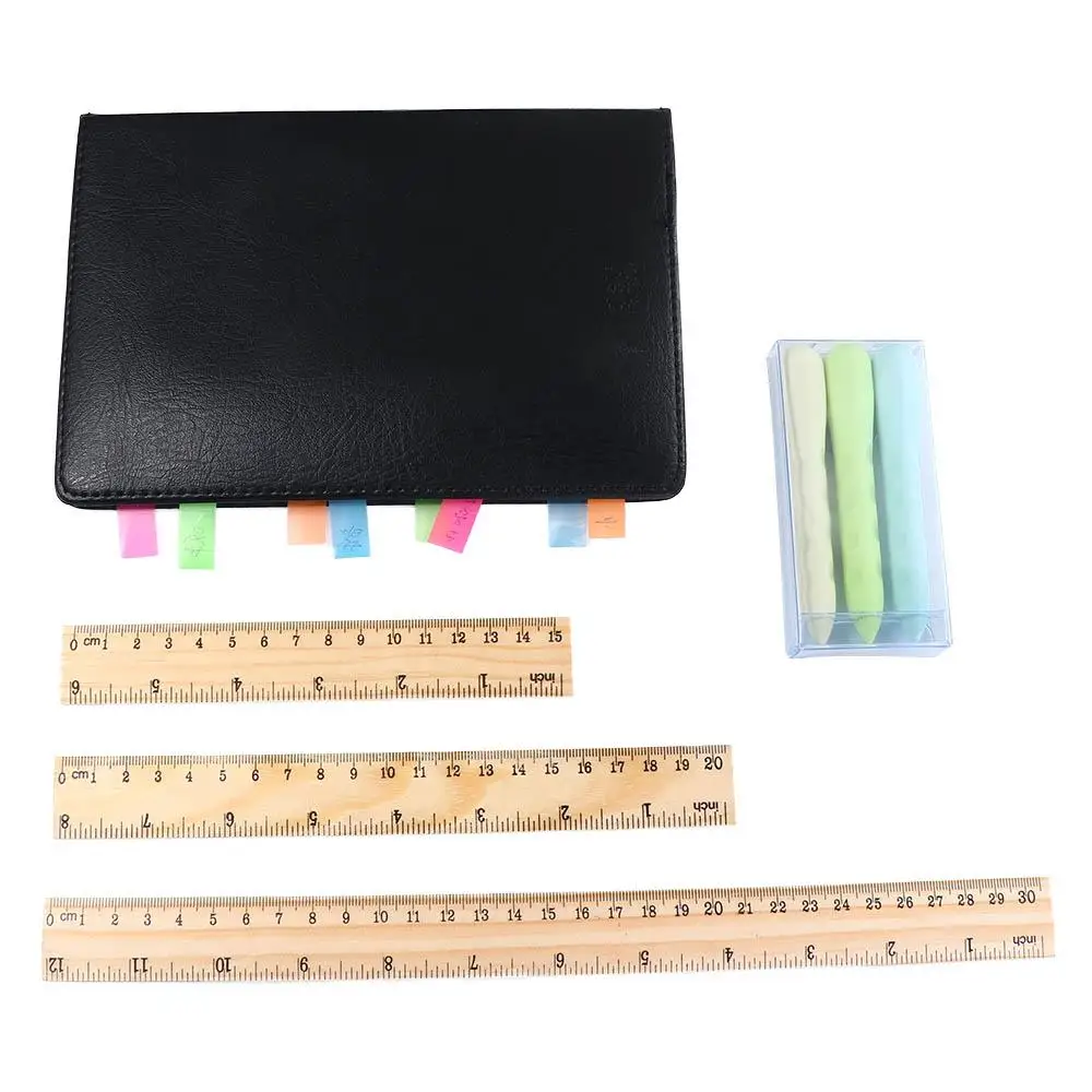 Desk Accessories School Supplies Student Teacher Stationery 15/20/30cm Wooden Rulers Drawing Rulers Straight Rulers Rulers