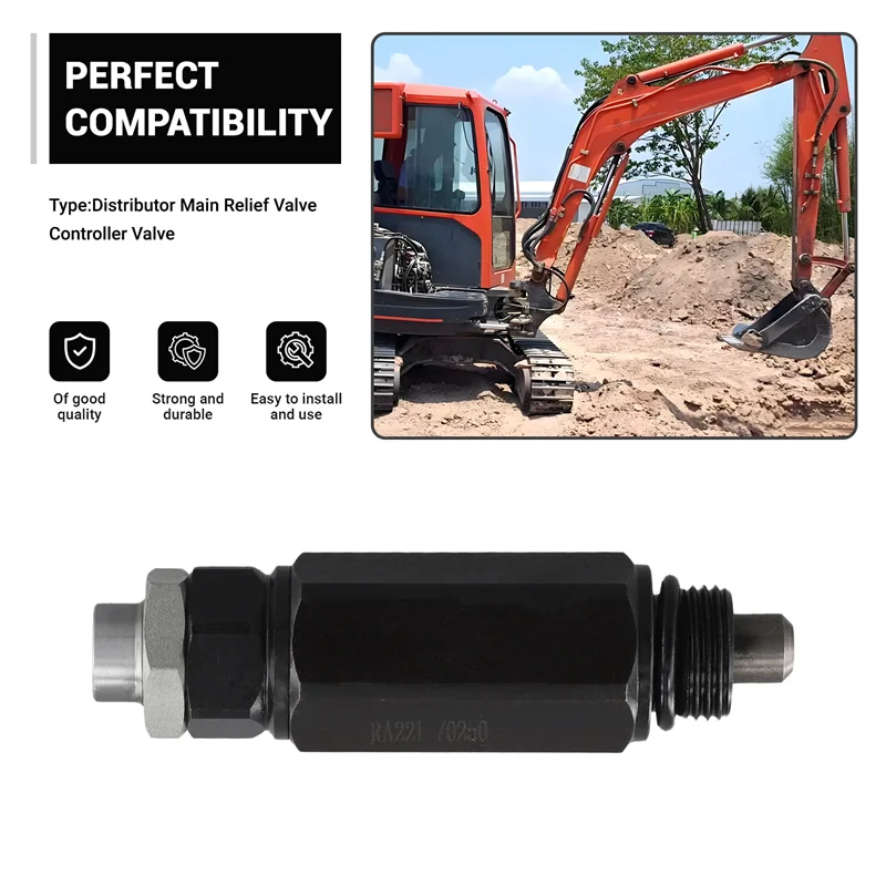 

Для Kubota KX91 предохранительный клапан распределителя главный предохранительный клапан контроллер клапана детали экскаватора