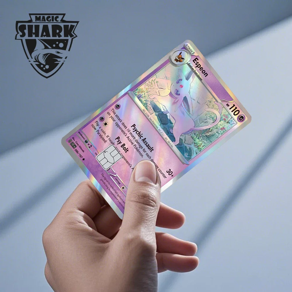 Charizard Gyarados Venusaur Blastoise Mewtwo Squirtle Snorlax Laser Holográfico Cartão de Debito de Crédito Filme Adesivo de Pele