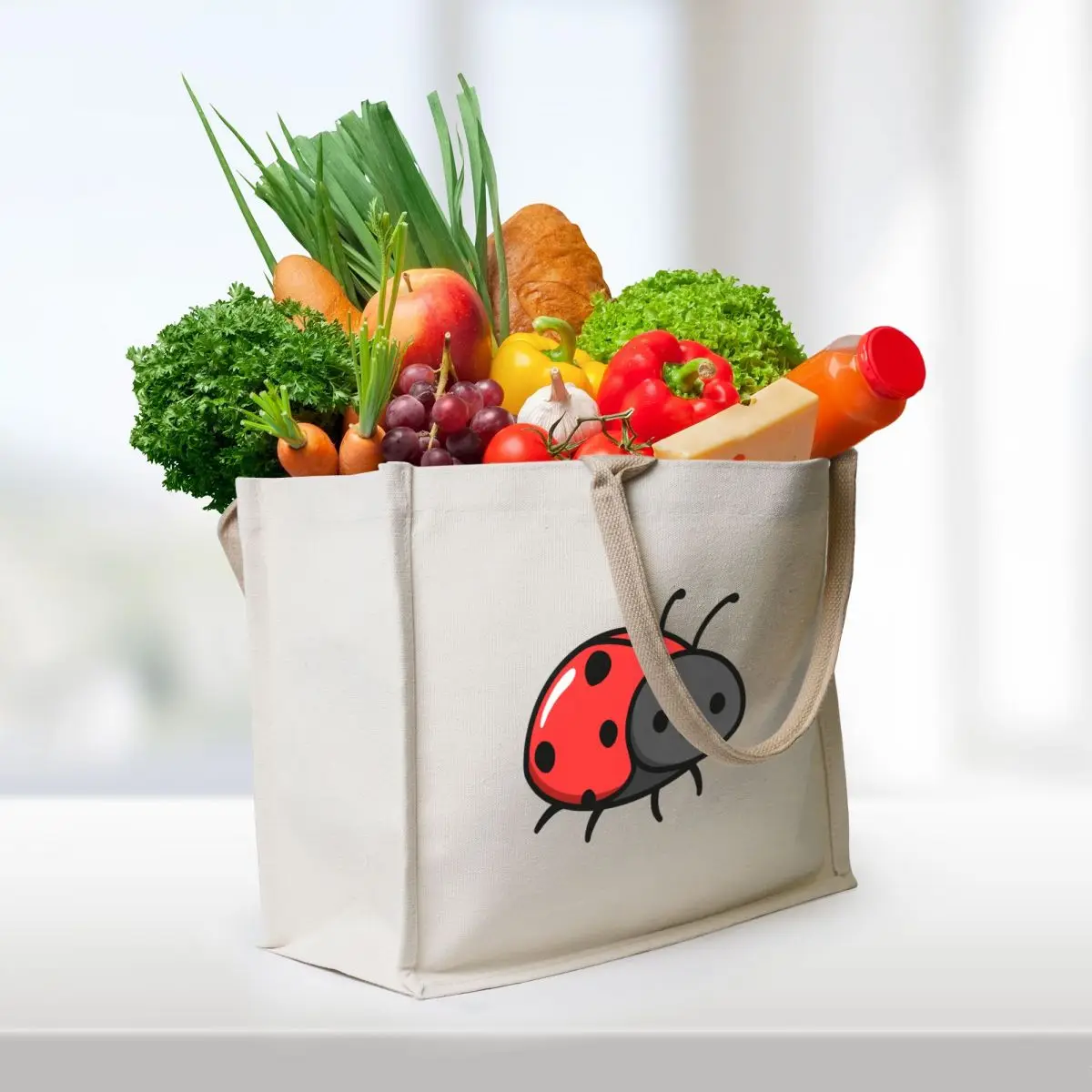 Ladybug Tote Bag hand bags Shopper bag eco pack