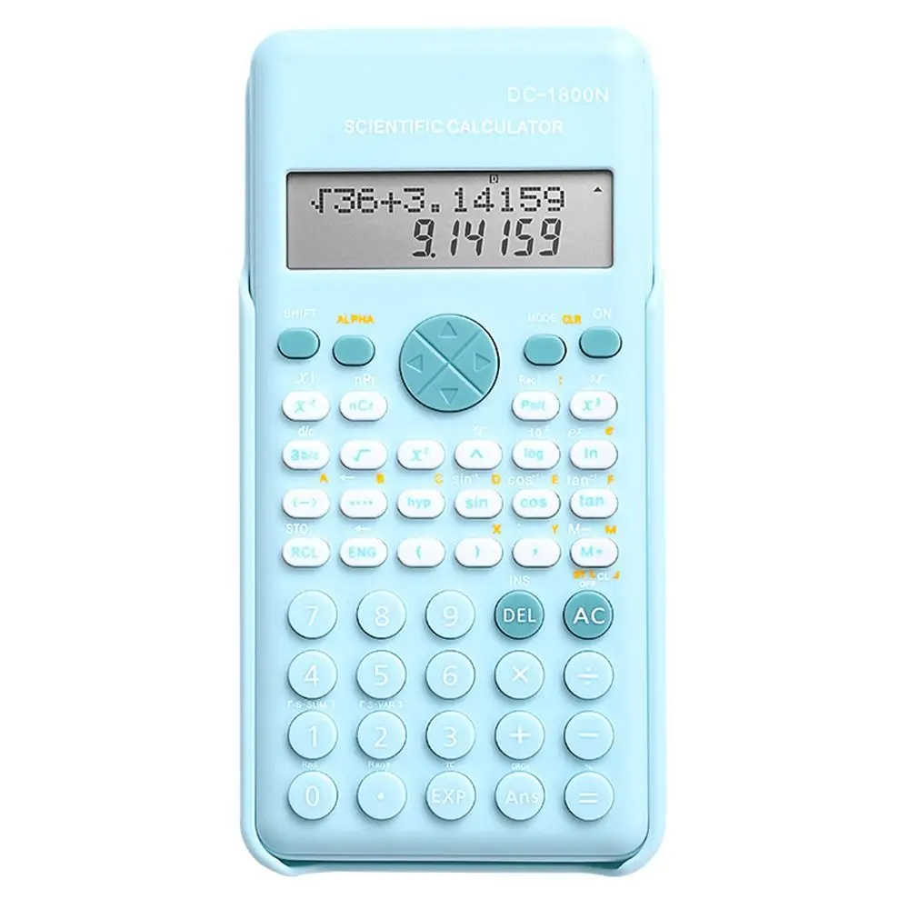 240 وظيفة آلة حاسبة علمية هندسية 2-Line 10-Digital Standard Function آلة حاسبة متعددة الوظائف #2