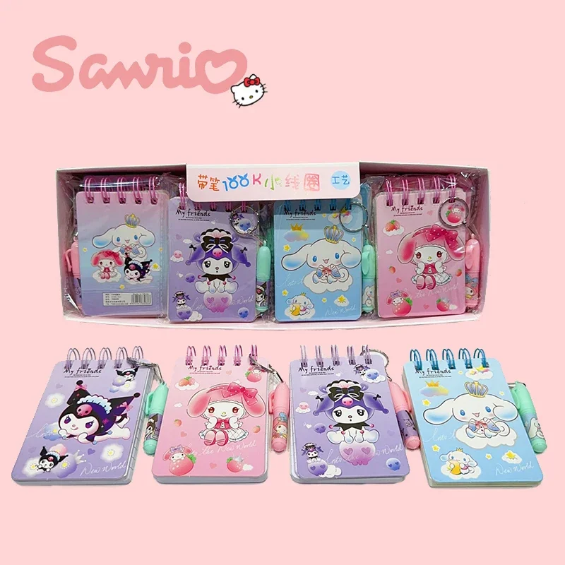 Блокнот Sanrio Allpoint Pen Set Melody Kuromi Cinnamoroll, 12 шт.