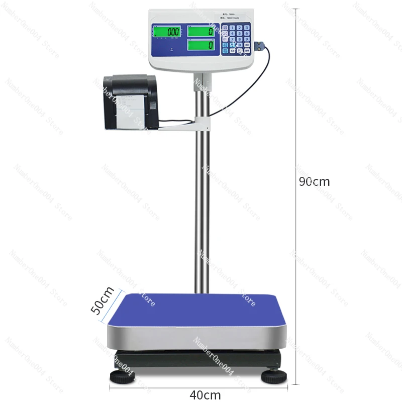

Suitable for industrial bench scales with printing self-adhesive barcodes Electronic scale Thermal label scale 30/100/150/300kg