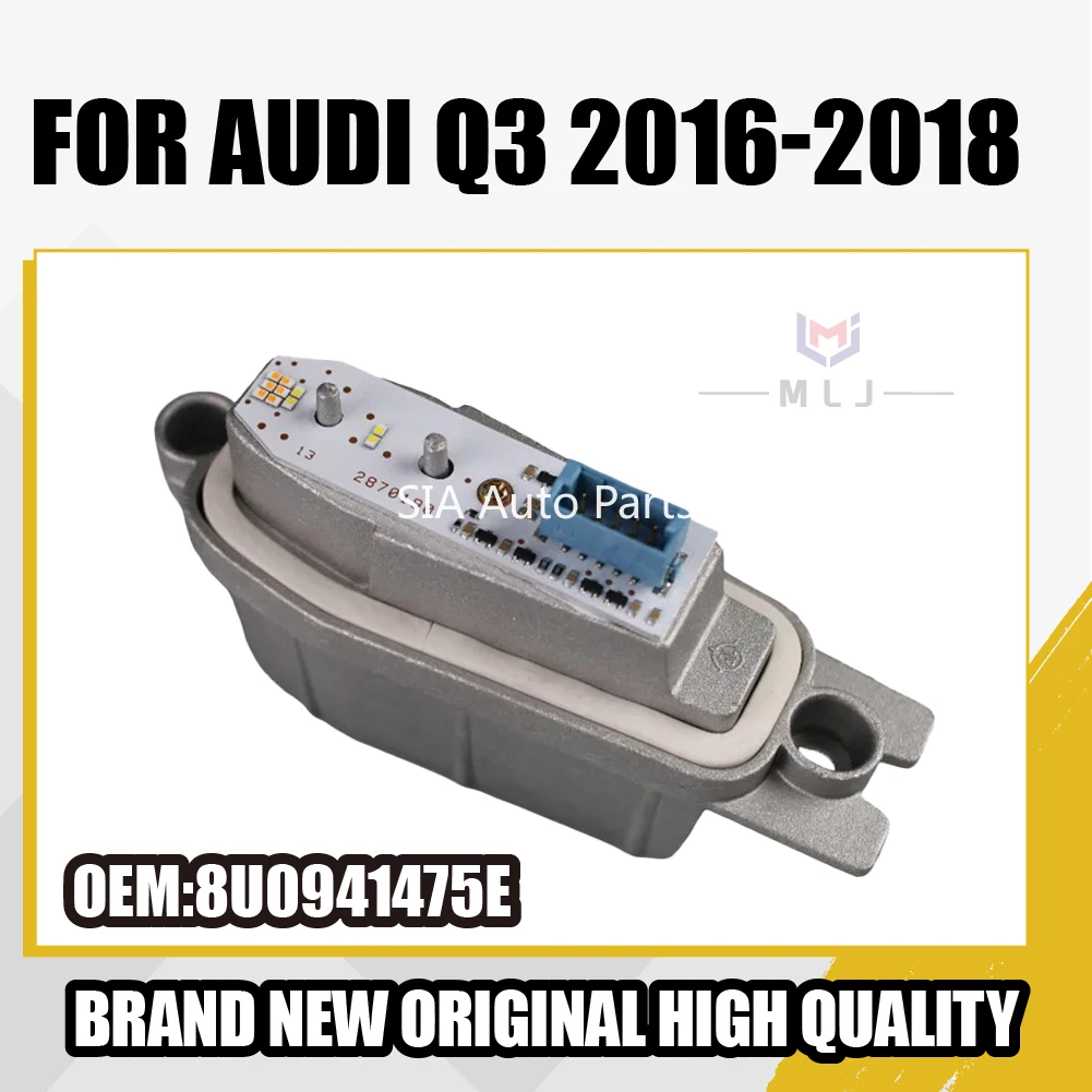 

New OEM 8U0941475E For Audi Q3 2016-2018 DRL LED Headlight Ballast Daytime Running Light Control Module Unit 8U0 941 475 E white