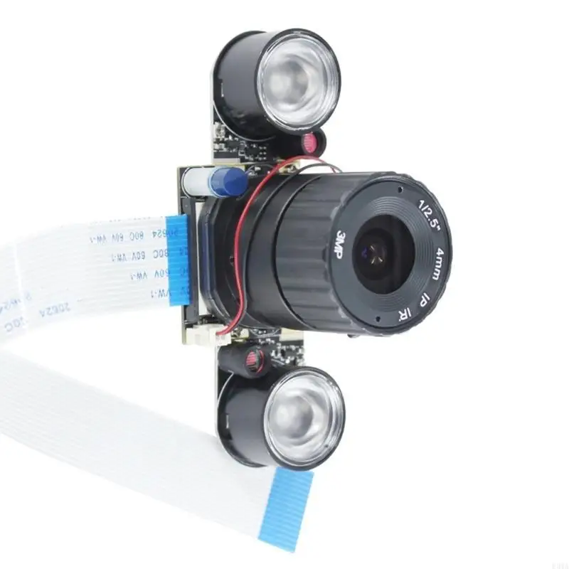 Webcam sensore F3MA per fotocamera Fisheye compatibile RPI 5MP Visualizzazione notturna automatica