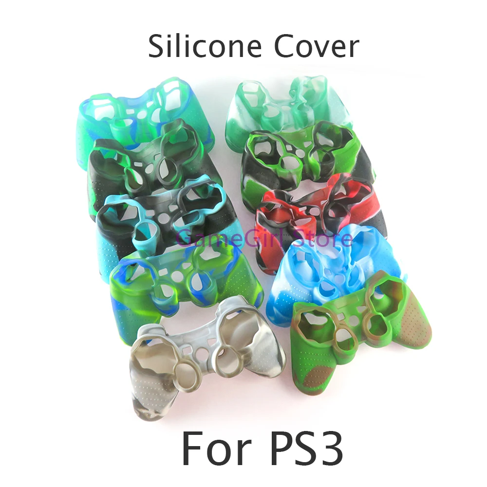 

20pcs Camouflage Silicone Cover Protective Case for PlayStation 3 PS3 Controller