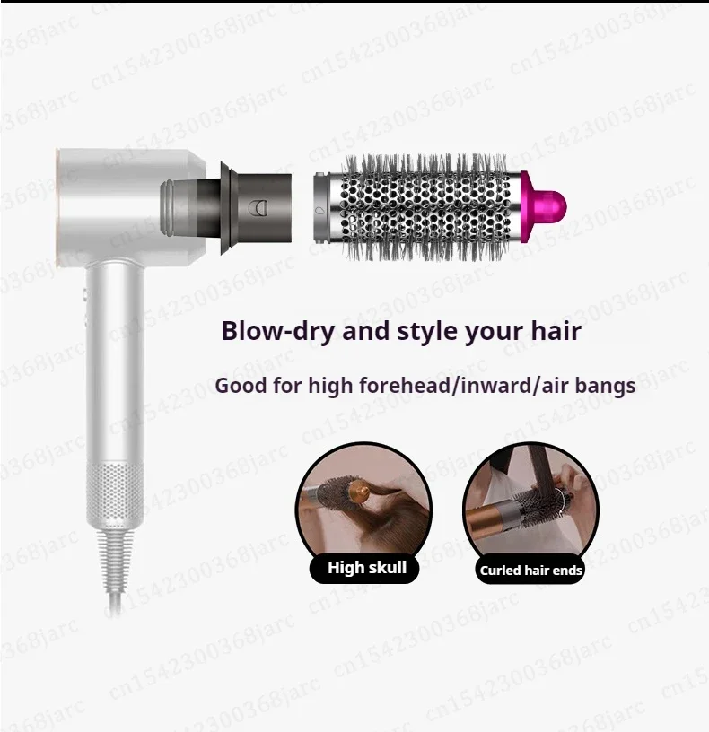 Upgraded Adapter Hair Dryer Automatic Curling Nozzle For Dyson Supersonic HD16 Nural Hair Dryer Accessories Cylinder Comb Nozzle
