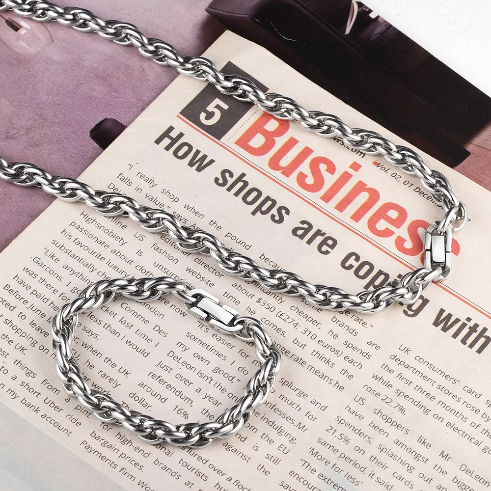 

Personality simple simple chain everything hip hop bracelet