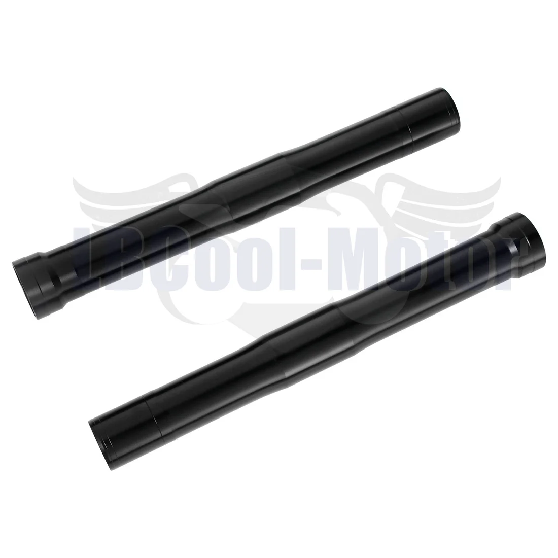 450mm Front Fork Pipes Outer Tubes Pair For Honda CBR1000RR 2004 2005 2006 2007 51410-MEL-003 Silver/Black Shock Stanchions