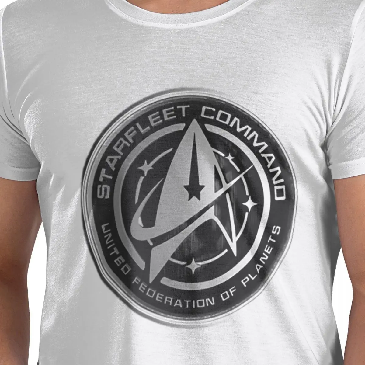 

Star Treks Science Fiction TV Series 100% Cotton T-Shirt Men's Funny T Shirts Men Crew Neck Short Sleeve S-6XL