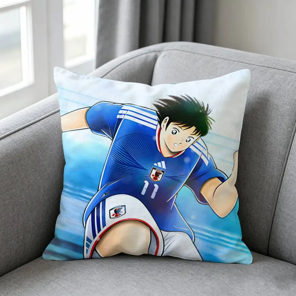Comic Captain Tsubasas-s Pillow cover gift High definition digital printing,Surprise  vivid pattern Household.