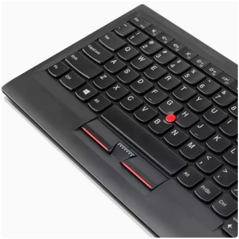 Imagem -02 - Pequeno Red Dot Wired Office Keyboard para Lenovo Usb Turco Itália Holanda Tcheco Suécia Japão Thinkpad 0b47190 Novo