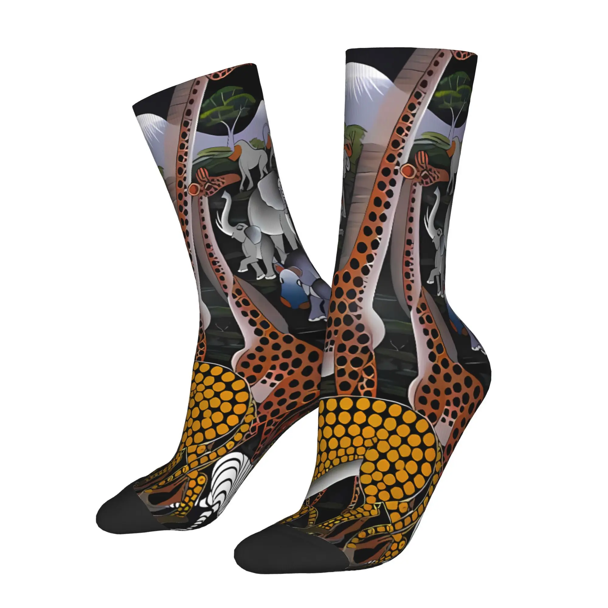 

Giraffe Animal Socks Male Mens Women Summer Stockings Printed