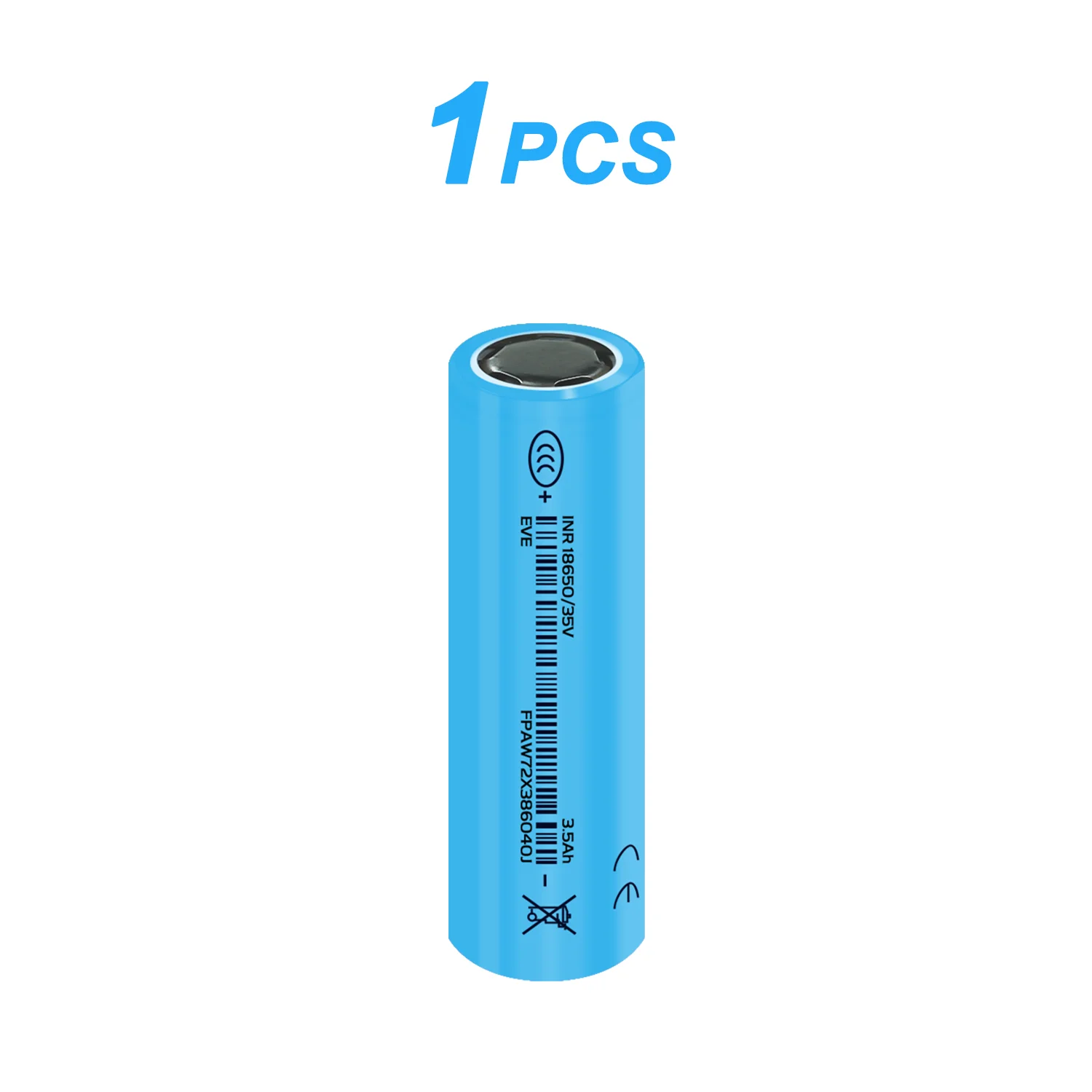 Nieuwe 2025 18650 lithiumbatterij 3500 mAh 3.7 V 10A INR18650 Real Capcity 3500 mAh High Power Zaklamp 18650 Oplaadbare Batterijen