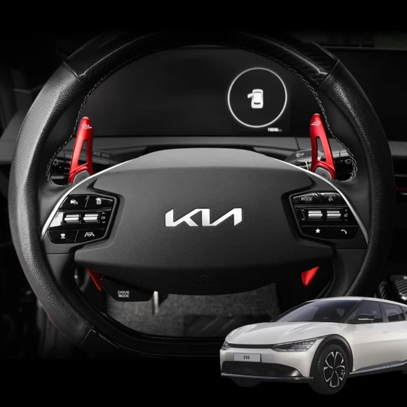 

for Kia EV6 CV dedicated shift paddles Kia New Energy aluminum alloy shift paddles sport style interior accessories