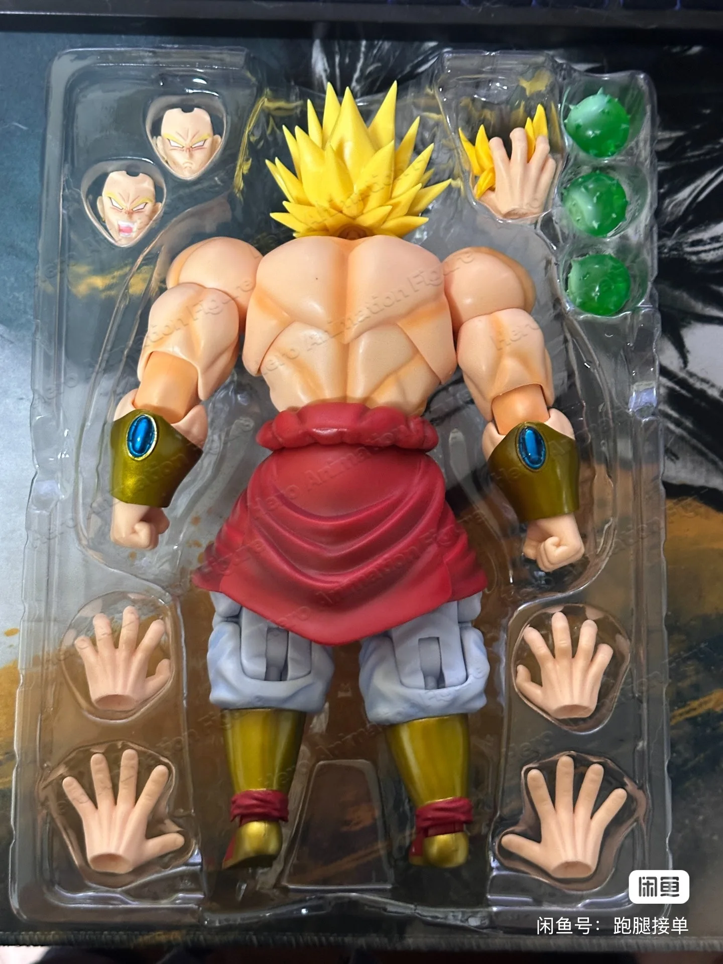 

В наличии: Фигурка Dragon Ball Demoniacal Fit DF SHF Legendary Berserker Shatter The Universe Broly, модель игрушки, подарок