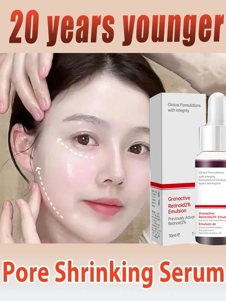 

Face Pore Shrinking Serum Replenishment Moisturize Shrink Pore Brighten Skin Care Firming Facial Contraction Tightens Essence