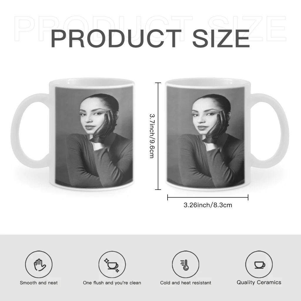 Band S-Sade Adu Singer Movie Free shipping Coffee Cups Reusable Portable Coffee Cup Safe Coffee Mug Coffee Tea Travel Cups