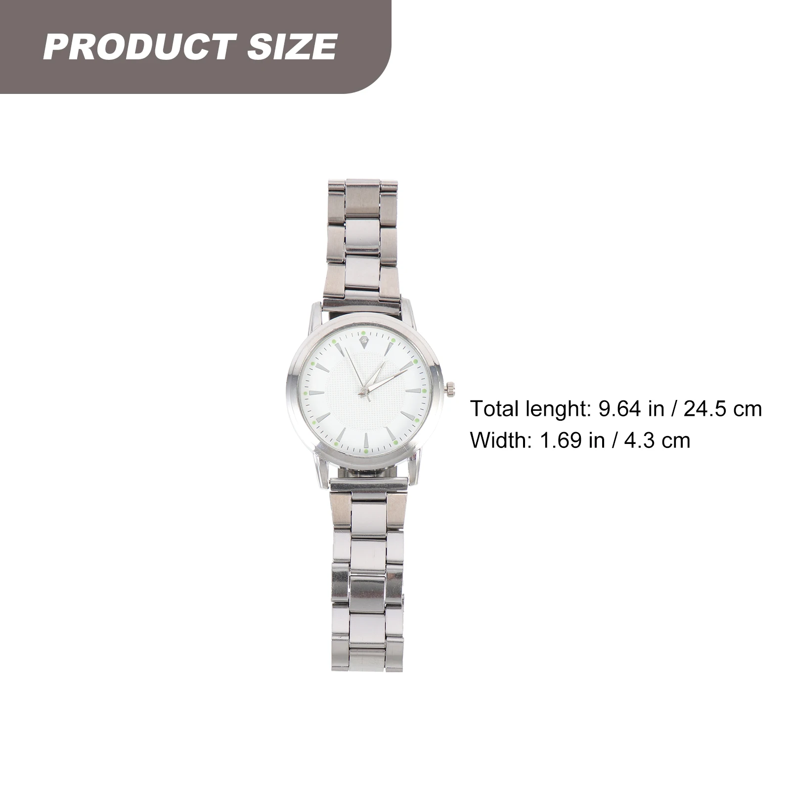 

Exquisite Men Watch Stylish Wrist Watch for Men Luminous Steel Strap Precise Movement Comfortable Gentle Wear Hand Jewelry