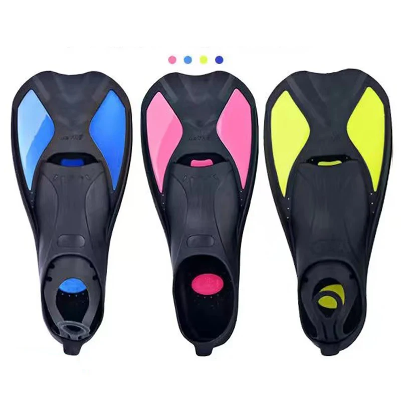 

Underwater Acceleration Push Assist Silicone Flippers Swimming Gear Diving Aid Training Flippers Snorkeling Sports Double Fins