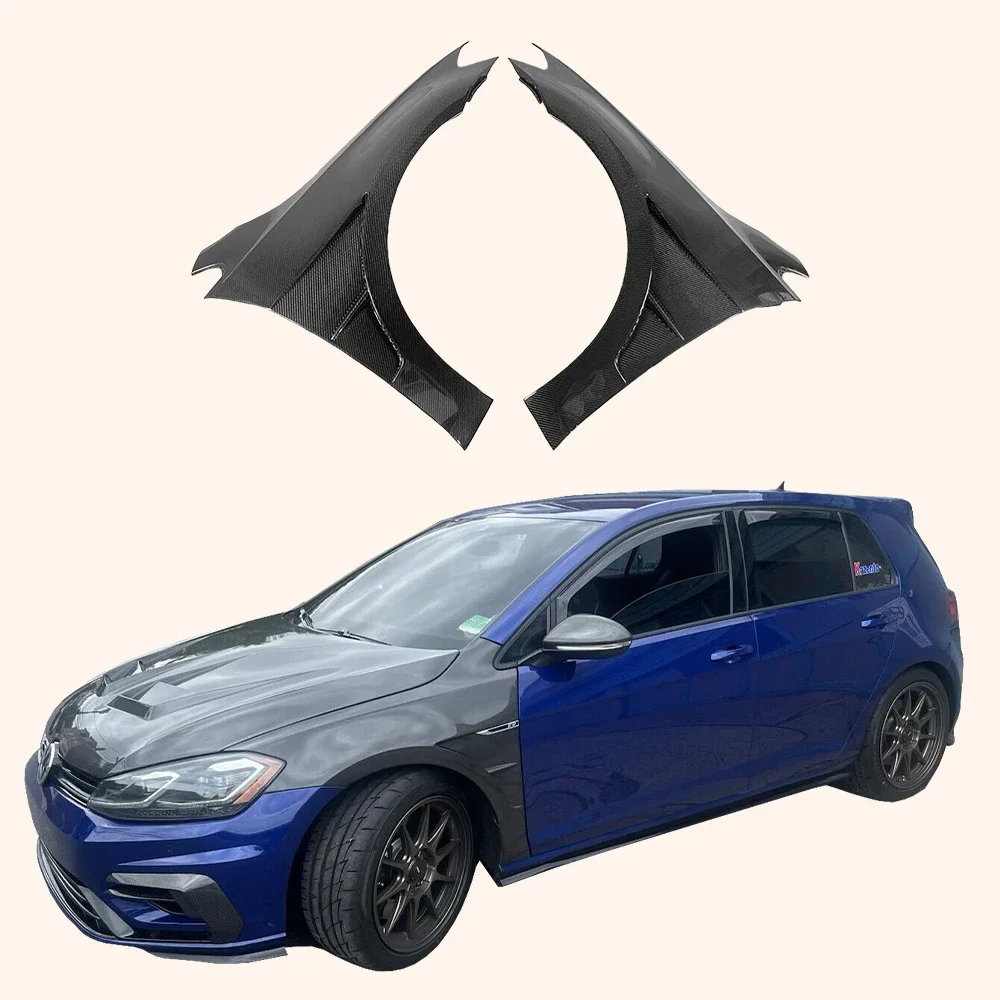 

For VW Golf MK7.5 GTI TSI R Carbon Fiber Vented Fender Replacement (can Not for MK7)