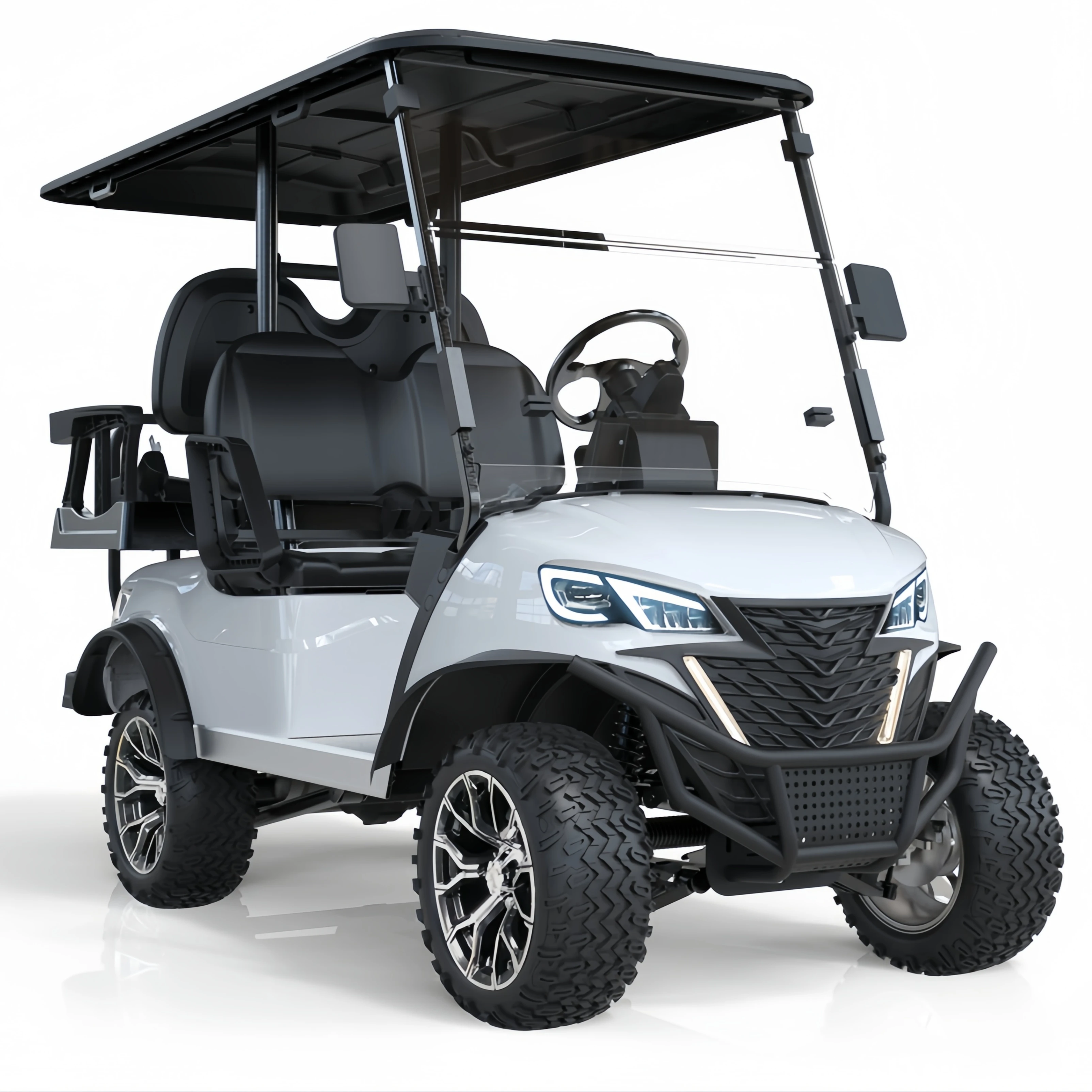 wholesale golf cart electric utility vehicle golf cart 6+2 seater golf cart