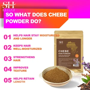 Sevich 100% Cheb Powder Effektives Haarwachstum verbessert die Haardichte Nähre Follikel schnell Wachstum Haarprodukt 100g 9 Hauptverkaufspulver von Chebe - №4