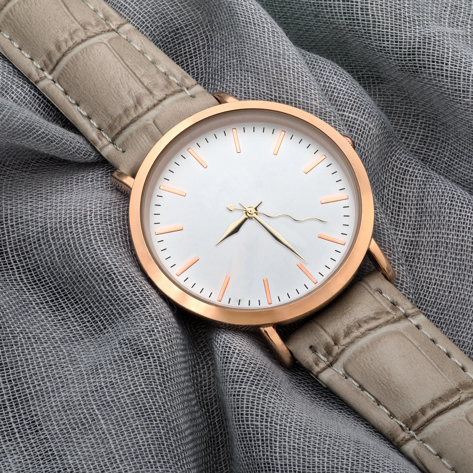 

1Set Gold Watch Hands Precise Replacement for 364R 7S Movement Ripple Wavy Seconds Fine Tip Minute Hour Hands Watch Repair