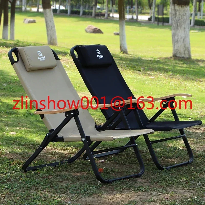 Bulin Shanye Guideseries Outdoor Folding Chair Four-Gear Adjustable Comfortable Recliner Camping Beach Chair