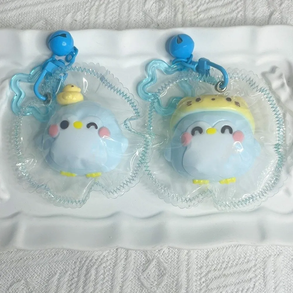 Slow Rising Penguin Squeeze Cream Mud Feel Soft Texture Penguin Squishy Silicone Material Compact Size Penguin Fidget