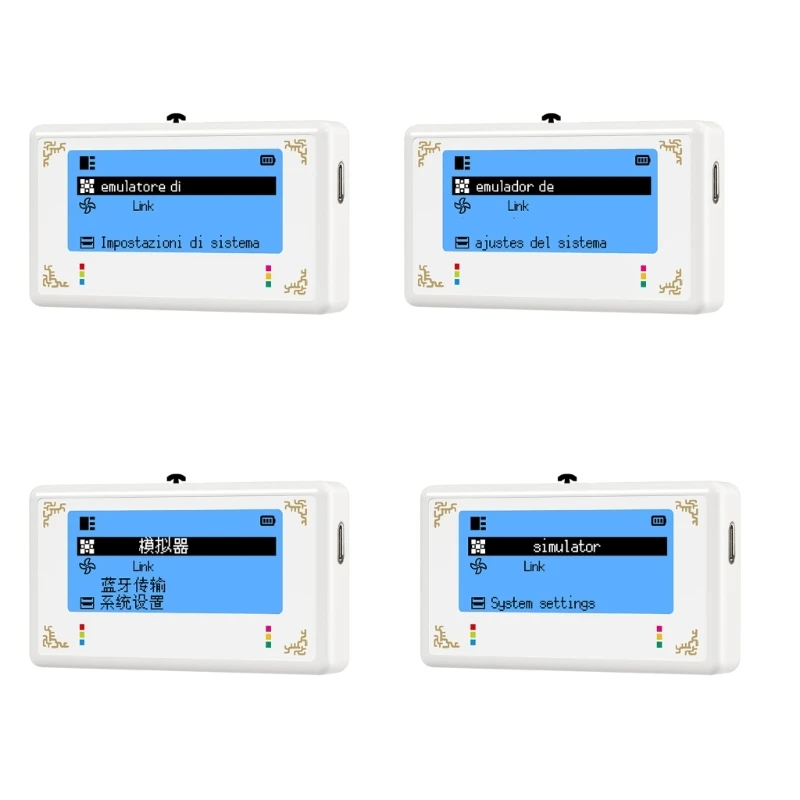 Портативный интеллектуальный эмулятор передачи с большим экраном для Amiibopro