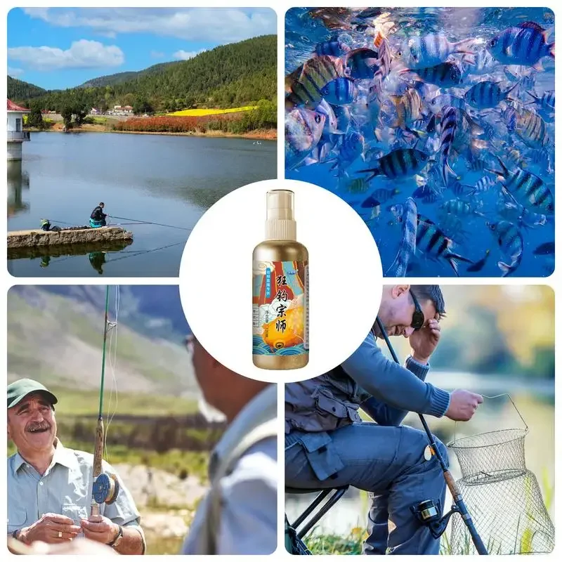 100ml Fishing Scent Bass Attractant Fish Bait Scent Fishing Attractant Natural Bait Scent Enhancer For Freshwater Anglers image 5