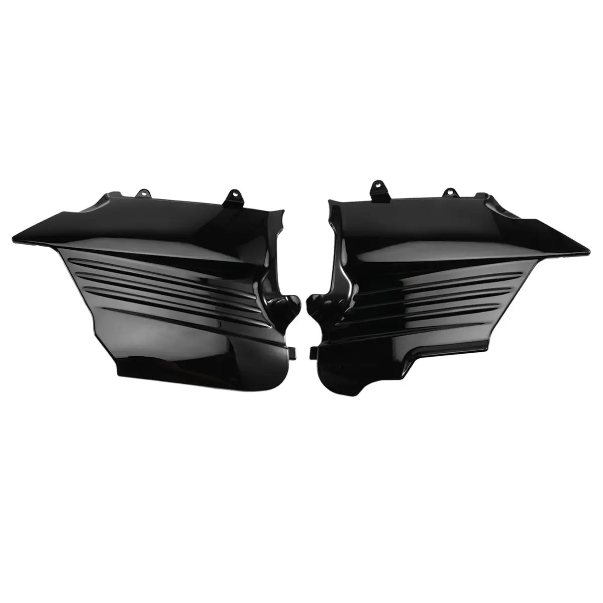 A23Z 1Pair Engine Lower Side Cover Trim Housing for Gold Wing GL1500SE GL1500L GL1500 Interstate 1988-2000 Glossy Black