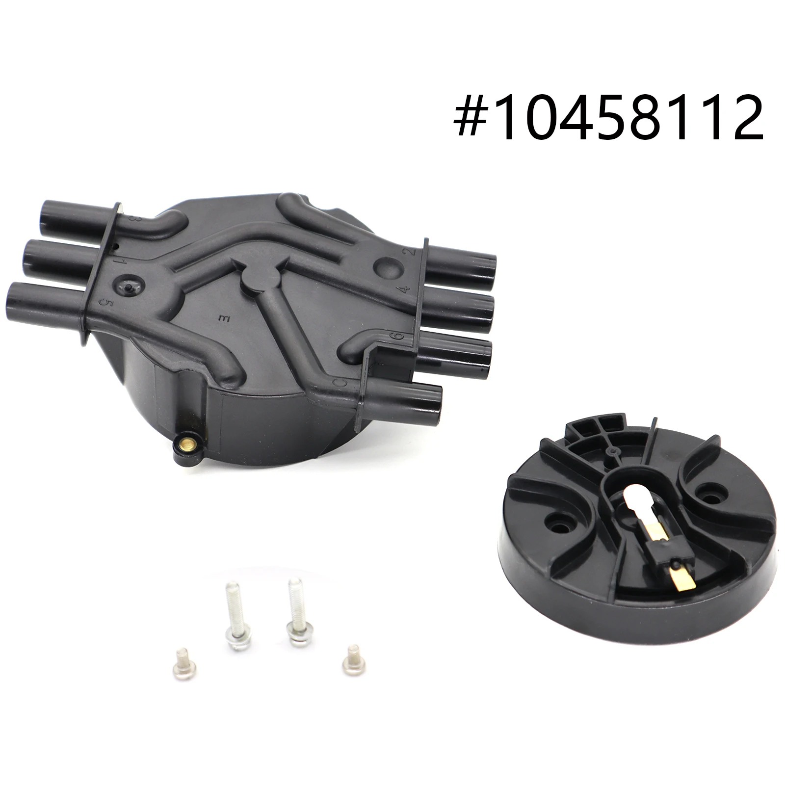 

1pc Car Distributor Cap & Rotor Kit 10452458 10458112 For Cadillac Escalade 1997-2007 Chevrolet C1500 C2500 C3500 G1500 Express