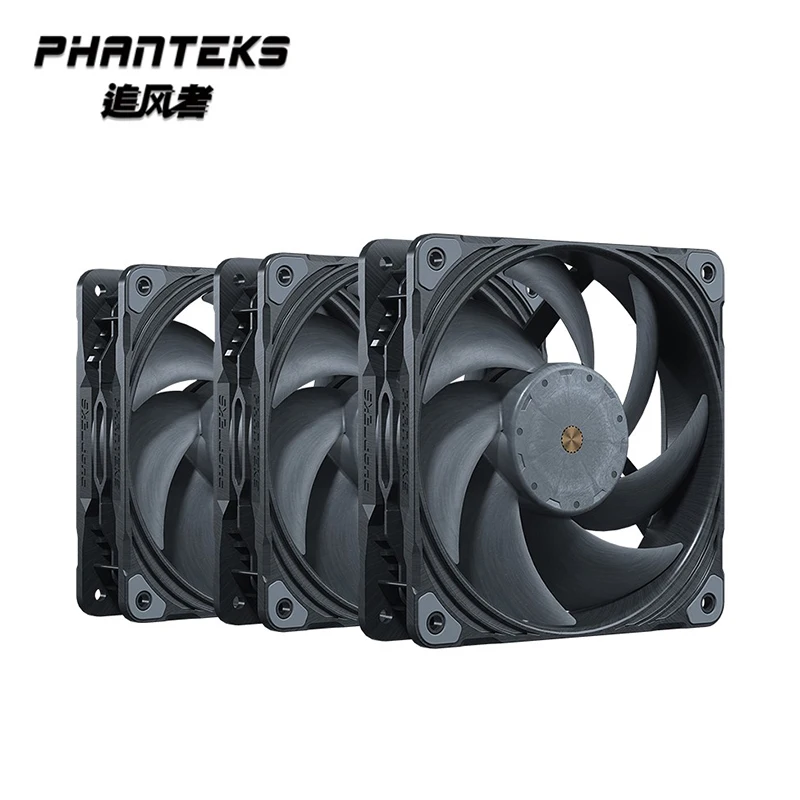 PHANTEKS T30 120mm 30mm厚 水空冷ファン 3枚セット
