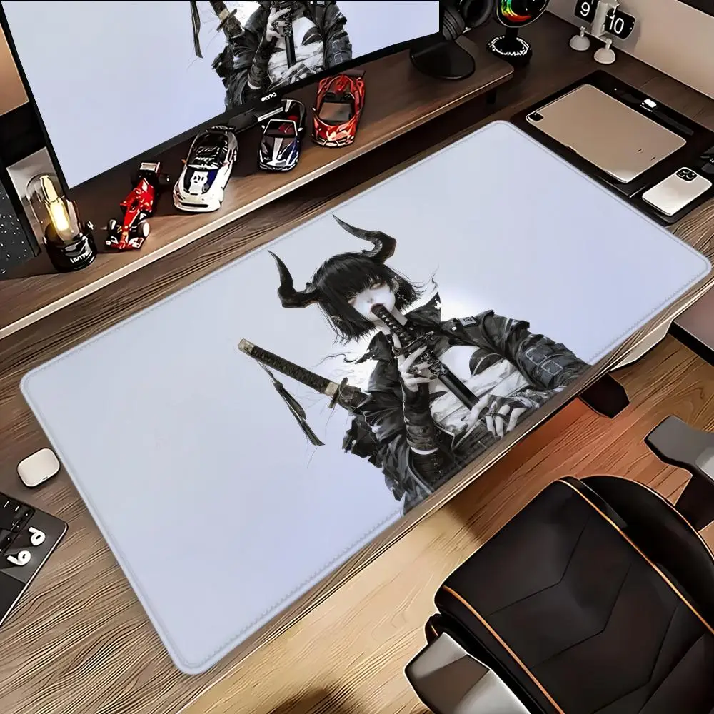 

China's hot-selling mouse pad Demon Woman Animation Beautiful XXL Game Exclusive MousePads PC Computer pad Non-slip Decor