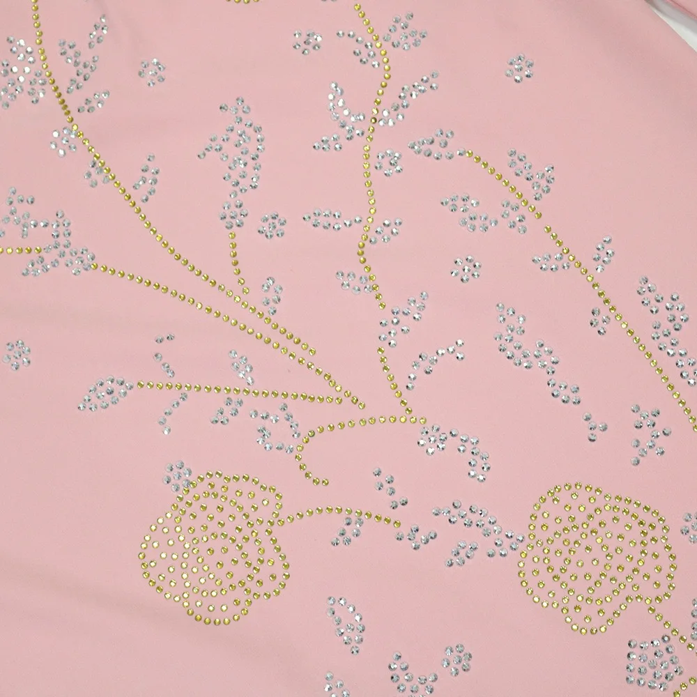 Fashion Eid Muslim Dresses for Woman 2025 New Diamond V Neck Straight Jalabiya Kaftan Islam Vestidos Arab Robe Ramadan Morocco