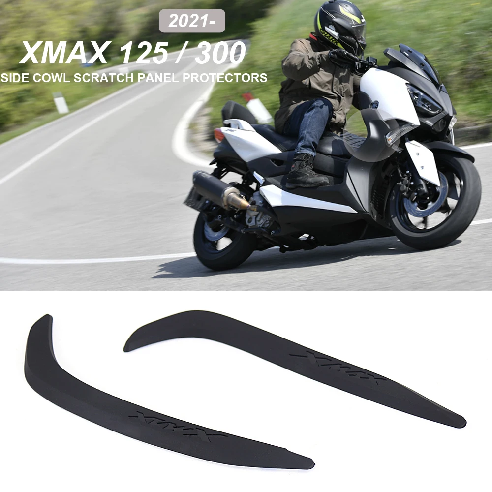 Motorcycle Side Cowl Scratch Panel Side Cover Scrape Guard Skid Plate Scratch Protection For YAMAHA XMAX125 XMAX300 XMAX 125 300