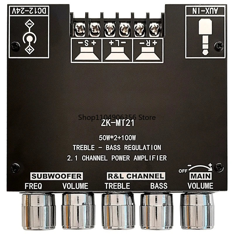 

for MT21 2.1 channel Bluetooth digital power amplifier module high and low tone overweight subwoofer high power