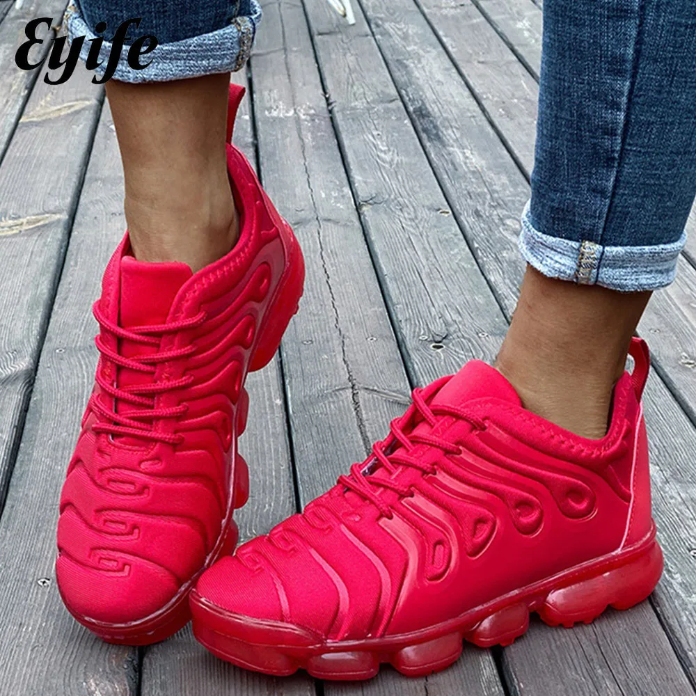 

Spring Women's Sneakers 2024 New Fashion Ladies Lace Up Casual Vulcanized Shoes 35-43 Large-Sized Outdoor Running Sport Shoes