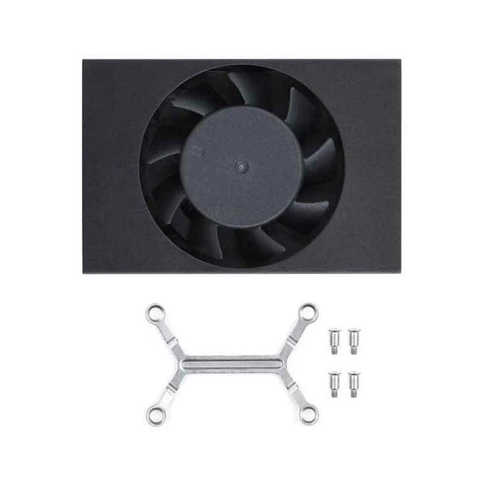 Disipador de calor de aluminio para Jetson, modelo Nx, disipador de calor con ventilador de velocidad ajustable integrado