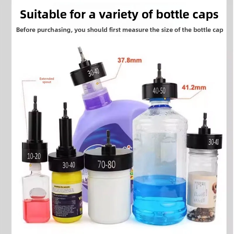 GF4 Handheld Pneumatic Bottle Capping Machine Air Cap Screwer For Multi-Size Bottle Caps