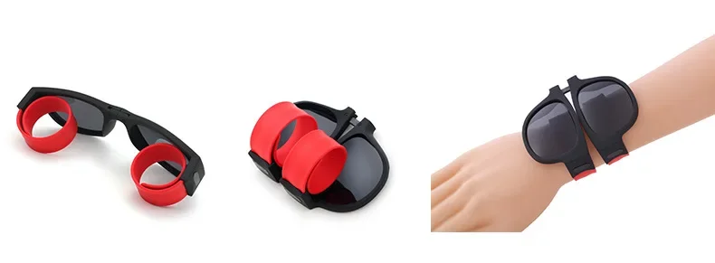 Neues Segelonen-Ring-Armband, Musterringe, Sonnenbrille, Radfahren, Reisen, bequem zu tragen, Persönlichkeit, faltbar, Polarisator, UV 400 – Detail 10